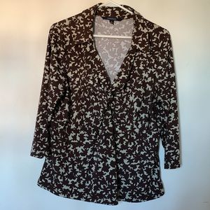 Chadwicks V-neck Top * 1X